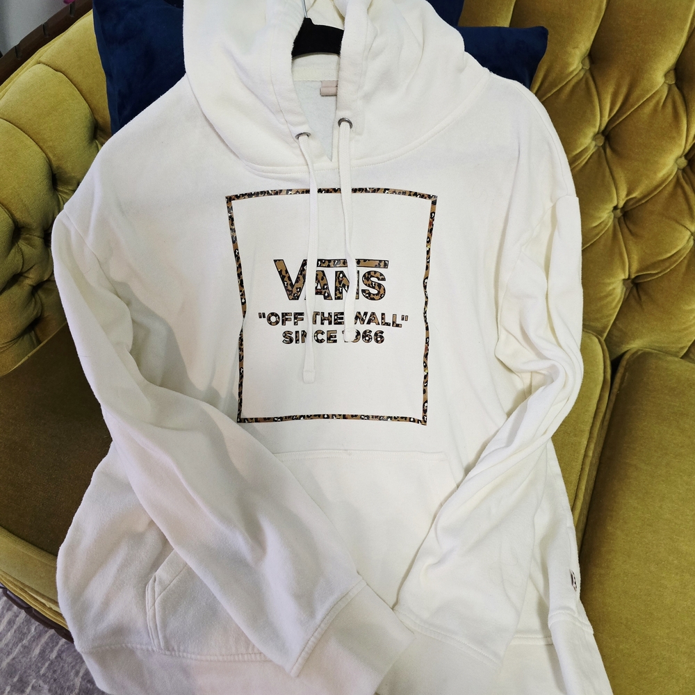 Vans White Hoodie